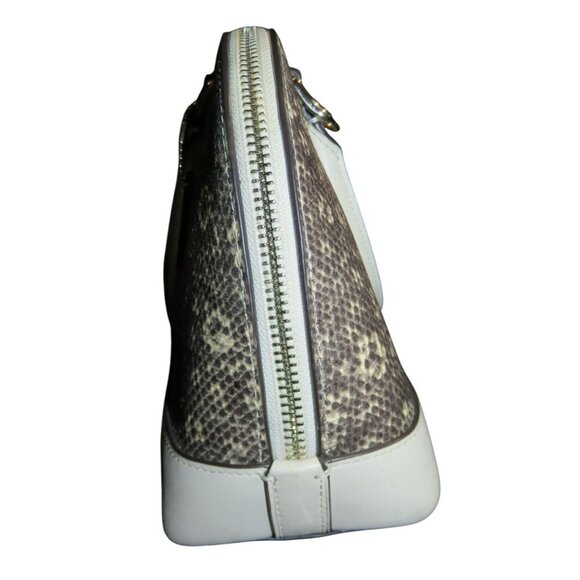 Coach Lizard Embossed Leather Mini Sierra Crossbody Dome Satchel - Picture 4 of 14